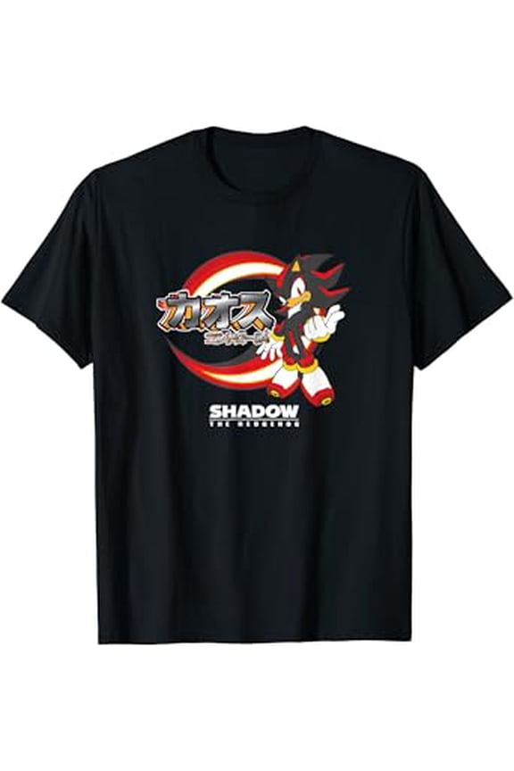 Shadow The Hedgehog "Chaos Control!" (Japanese) T-Shirt Unisex S To 5XL