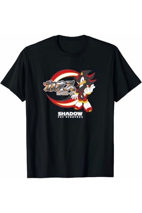 Shadow The Hedgehog Chaos Control! (Japanese) T-Shirt Unisex S To 5Xl, Unisex T-Shirt