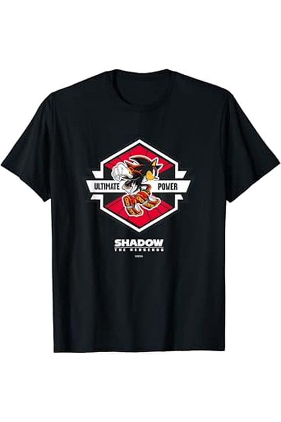 Shadow The Hedgehog - Ultimate Power Patch T-Shirt Unisex S To 5XL