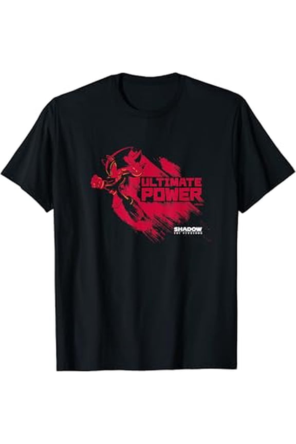 Shadow The Hedgehog - Ultimate Power T-Shirt Unisex S To 5XL
