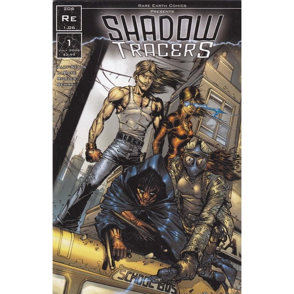 Shadow Tracers #1 VF ; Rare Earth Comic Book