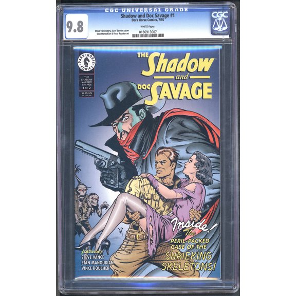 Shadow and Doc Savage #1 - CGC 9.8 Comic Book