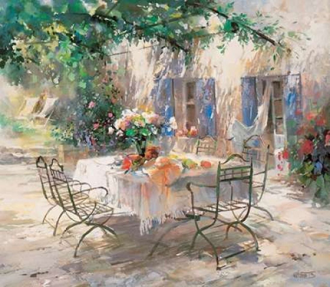 Shadow garden Canvas Art - Willem Haenraets (24 x 24)