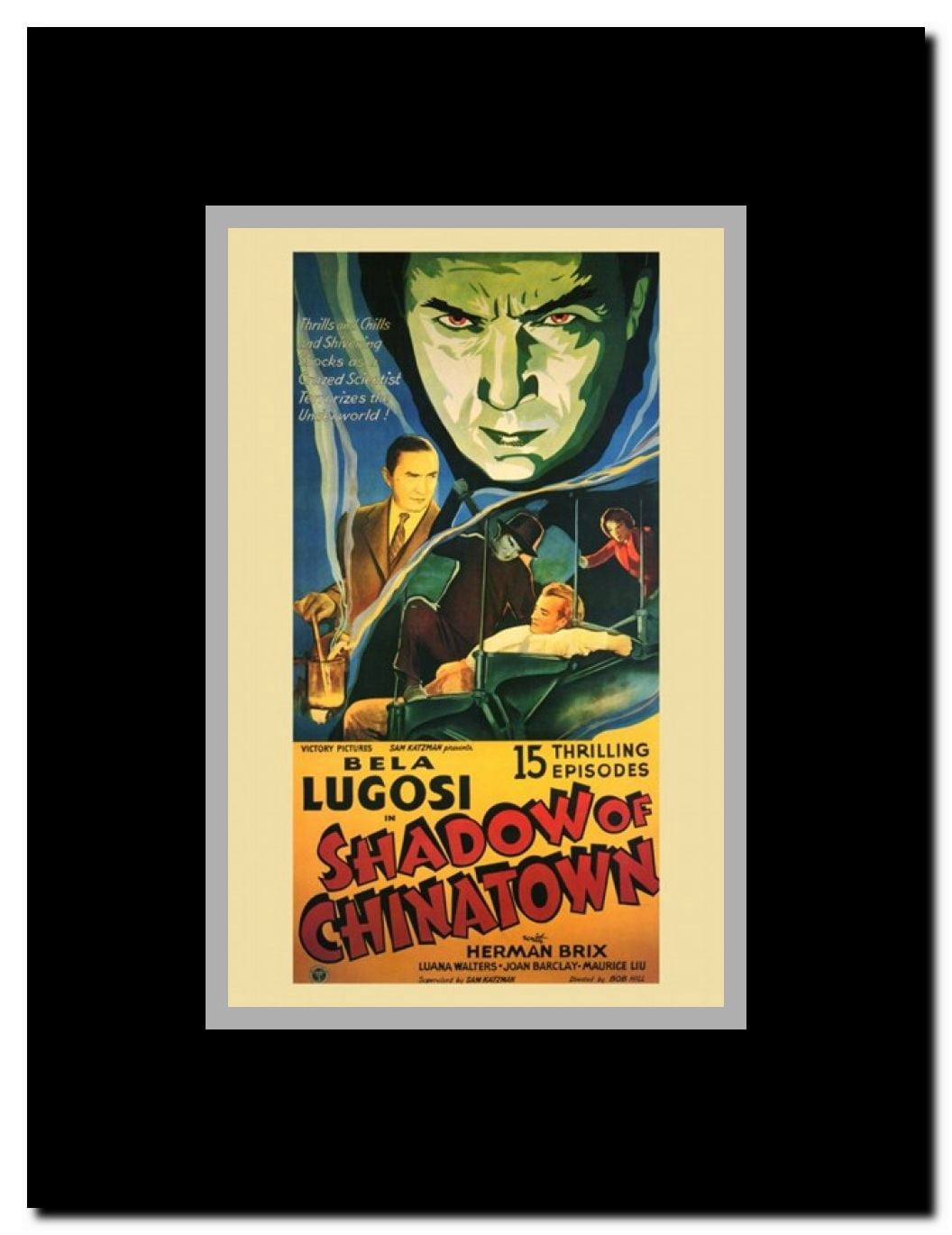 Shadow of Chinatown Framed Movie Poster