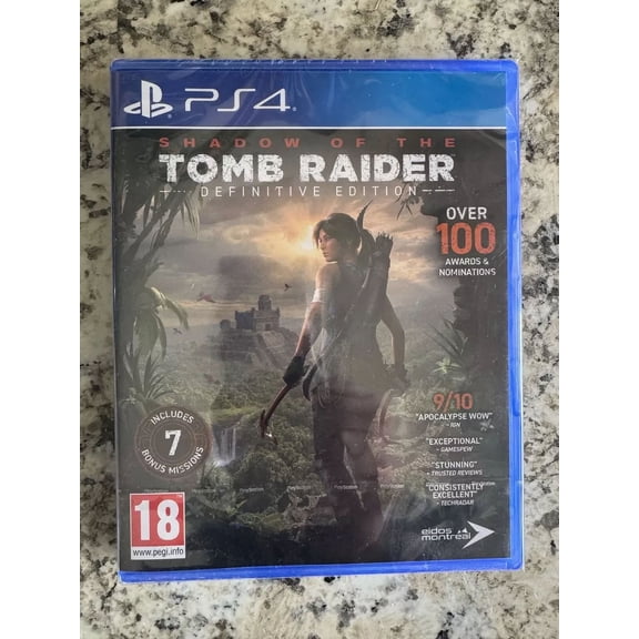 Shadow of Tomb Raider Definitive Edition PS4 Brand New Factory Sealed