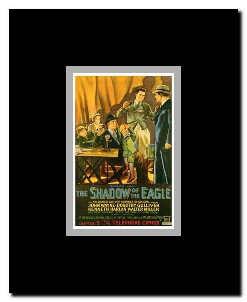 Shadow of the Eagle Framed Movie Poster