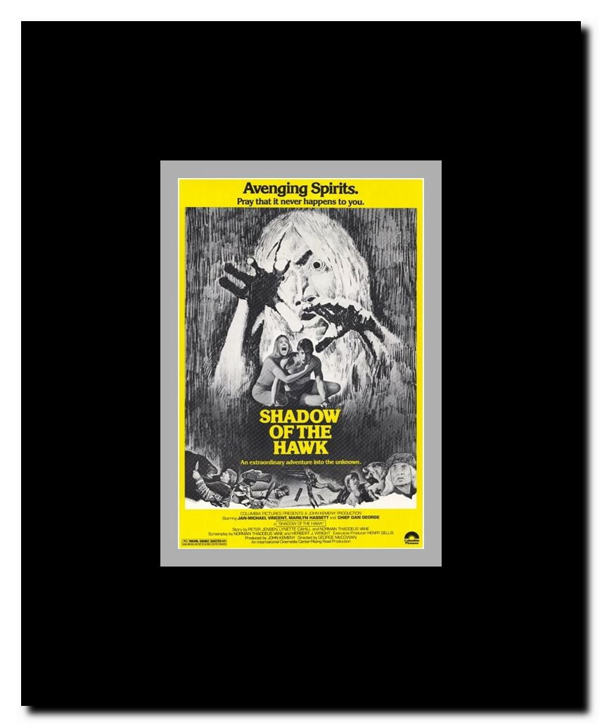 Shadow of the Hawk Framed Movie Poster