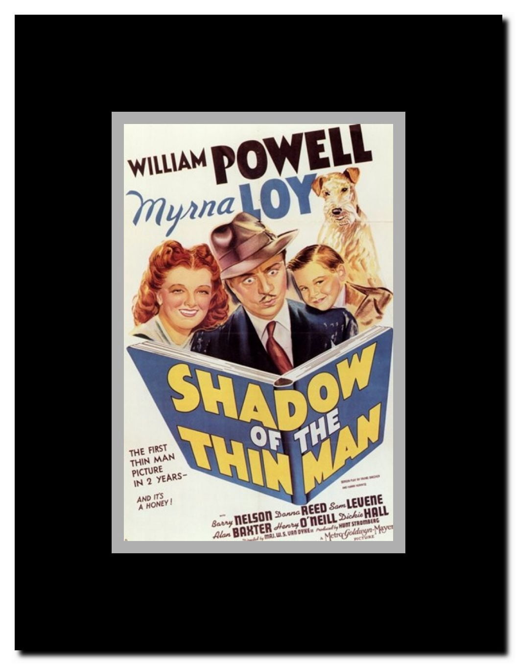 Shadow of the Thin Man Framed Movie Poster