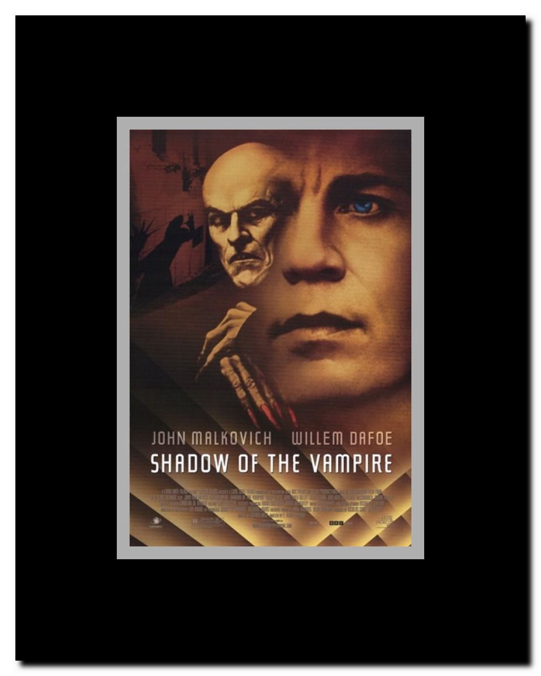 Shadow of the Vampire Framed Movie Poster