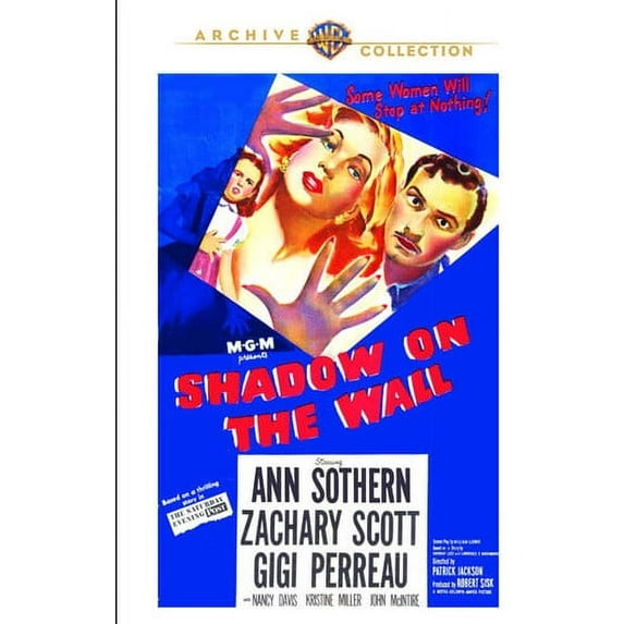 Shadow on the Wall (DVD), Warner Archives, Mystery & Suspense