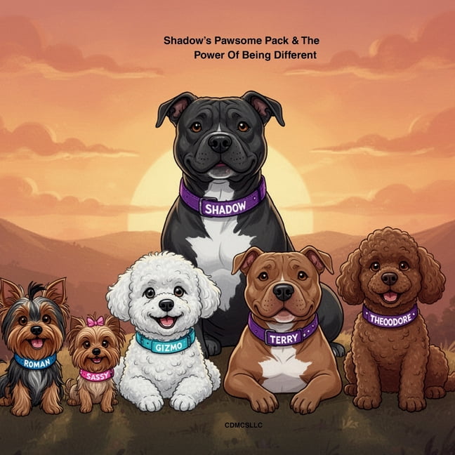 Shadow' & Friends Pawsome Pack Adventure Shadow's Pawsome Pack & The Power Of Being Different, (Paperback)