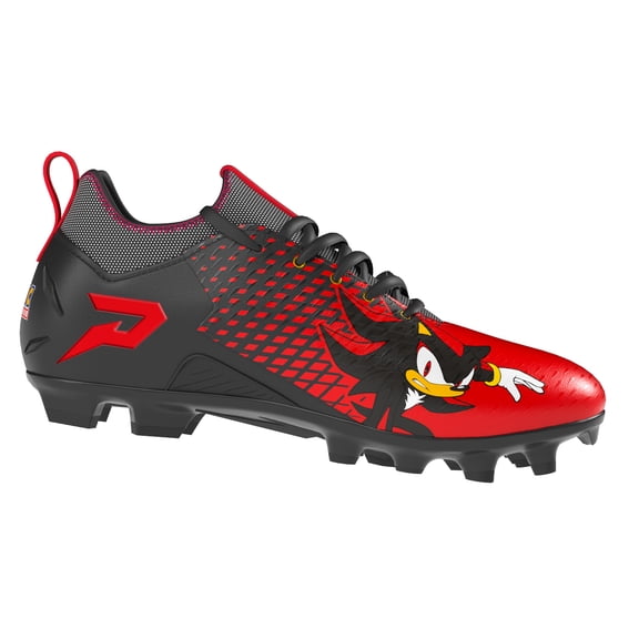 Shadow the Hedgehog Football Cleats - Quantum Speed 2.0 by Phenom Elite (5.5Y)