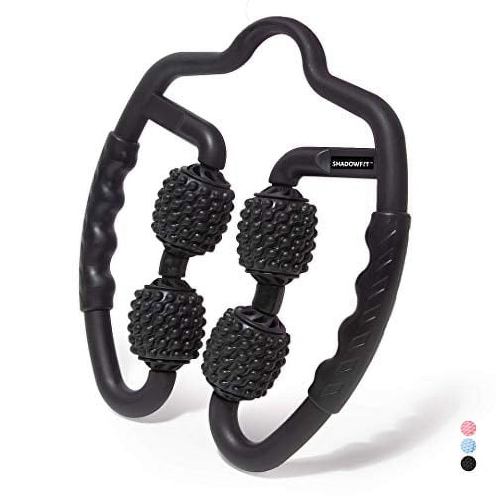 ShadowFit Lightweight Dual Angle Foam Roller Equipment for Sore Muscle