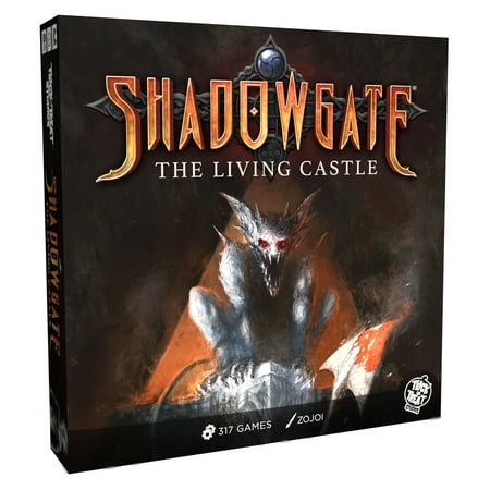 Trick Or Treat Studios Shadowgate: The Living Castle Board Game - Adventure, Fantasy Strategy Game, 2-4 Players Ages 14+