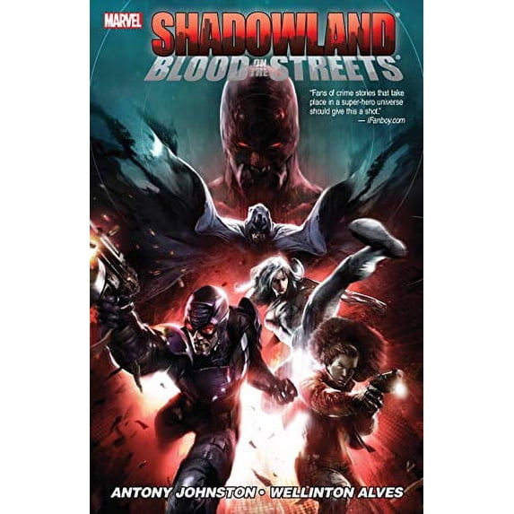 Shadowland: Blood on the Streets TPB #1 VF ; Marvel Comic Book
