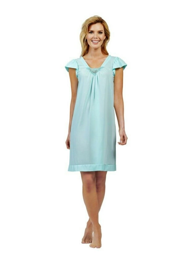 Short Cap Sleeve Nightgown - 36510
