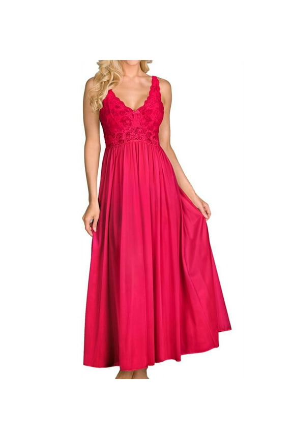Silhouette Long Gown 31737 Red 2X