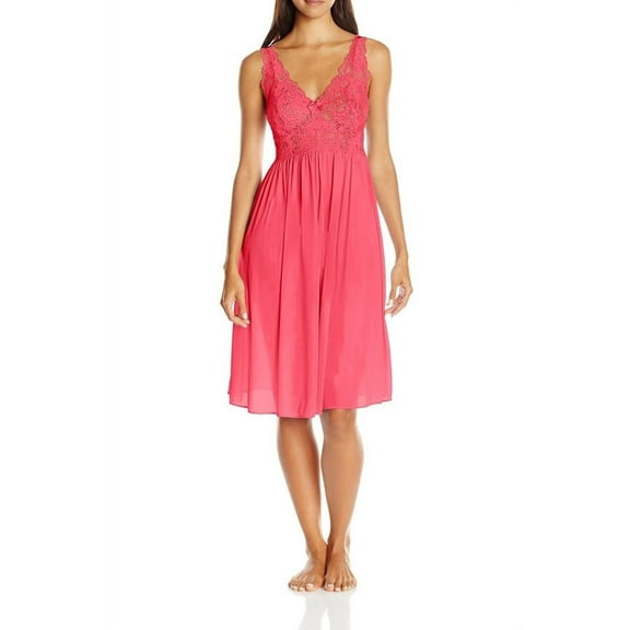 Shadowline Women's 40" Silhouette Lace Bodice Sleeveless Waltz Gown - 37737