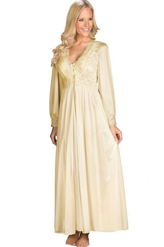 Women's Plus-Size Silhouette 54 Inch Long Sleeve Coat, Ivory, 3X-71737