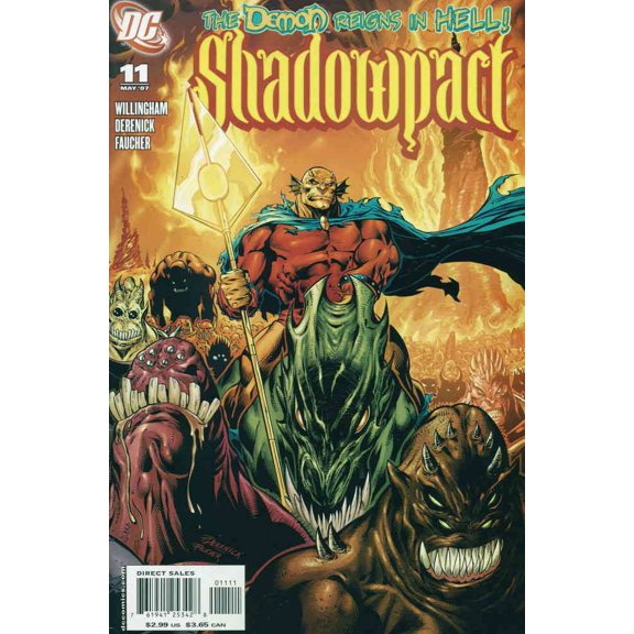 Shadowpact #11 VF ; DC Comic Book