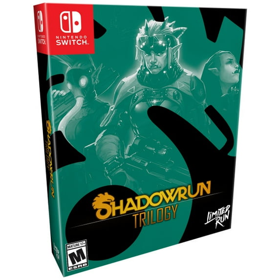 Shadowrun Trilogy Collectors Edition (Limited Run Games) (Nintendo Switch)
