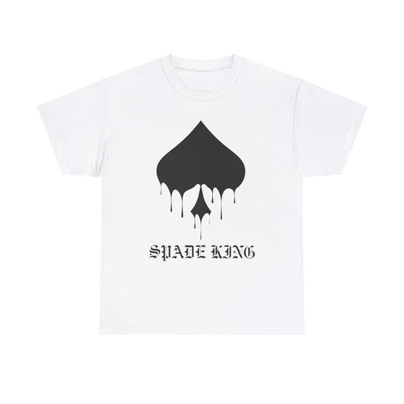 Shadows and Allies Spade King Men's Graphic T-Shirt Unisex Streetwear