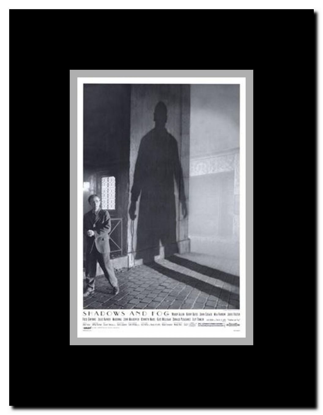 Shadows and Fog Framed Movie Poster