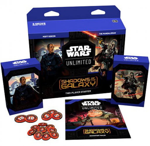 Star Wars: Unlimited - Shadows of the Galaxy: Two-Player Starter Game for Ages 12 and up, from Asmodee
