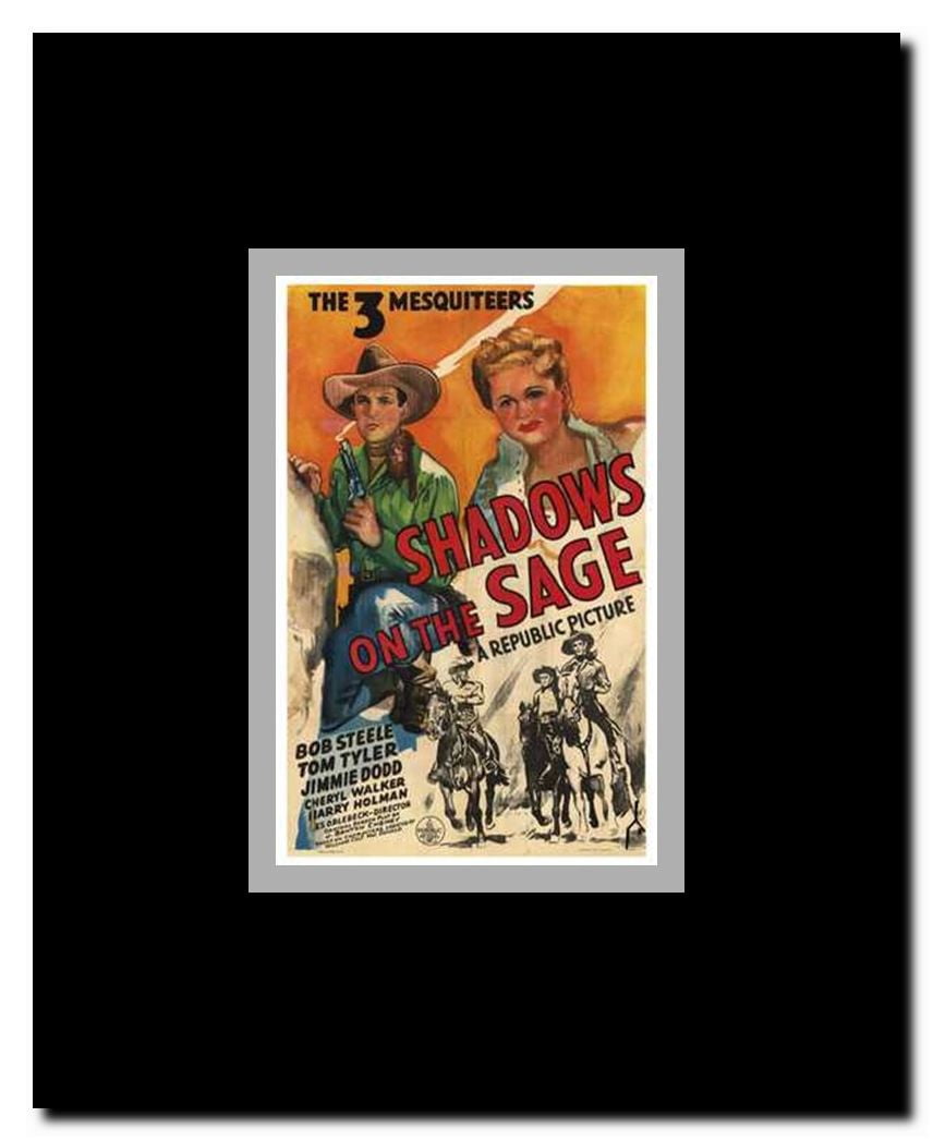 Shadows on the Sage Framed Movie Poster
