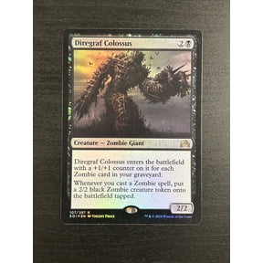 Magic The Gathering 2016 Shadows over Innistrad Diregraf Colossus Foil Trading Card