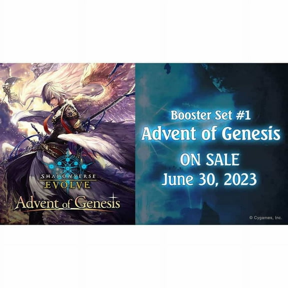 Shadowverse: Evolve Trading Card Game Advent of Genesis Booster Box (16 Packs)