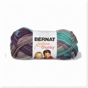 Shadowy Chunky Ombre Yarn - 2.5 oz, Gauge 5 Bulky Chunky, 100% Acrylic Bliss