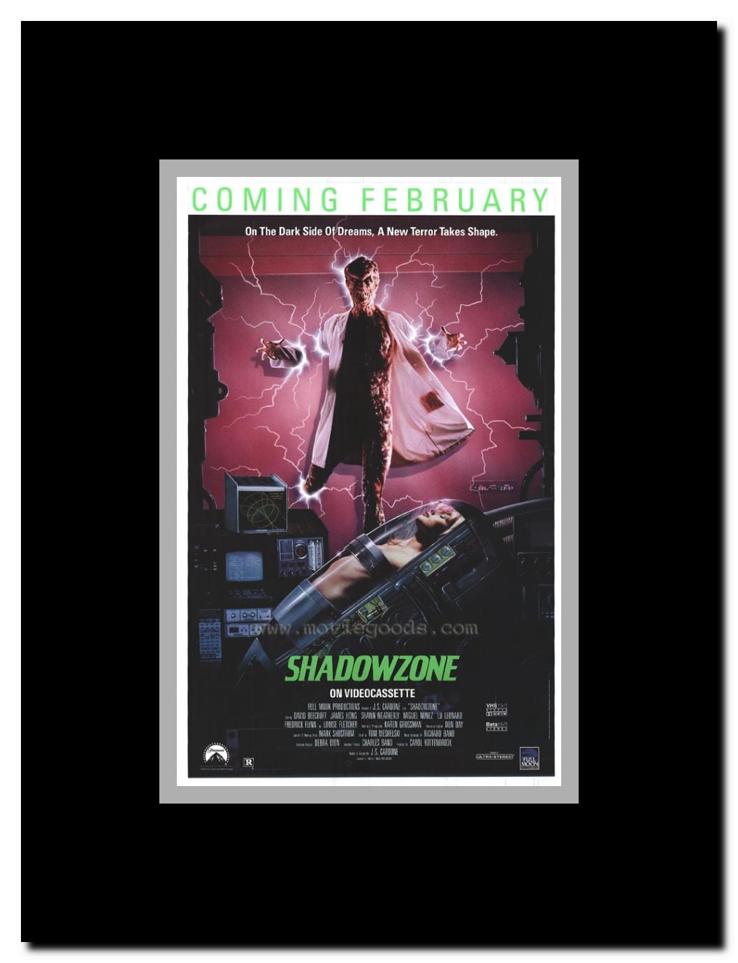 Shadowzone Framed Movie Poster