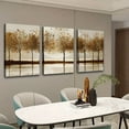 thumbnail image 1 of Shadudu A Minimalist Watercolor Painting of a Ro_2 Print On Canvas Triptych Wall Decor 16x24in 3pc With Frame Inside 16x24x3pcs, 1 of 8