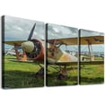 thumbnail image 1 of Shadudu Canvas Wall Art Triptych Set for Living Room Bedroom Home Office Decor, 12x16 Inches, Ready to Hang 12"x16"x3pcs, 1 of 6