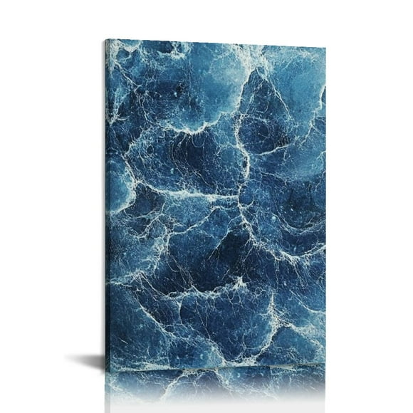 Shadudu Marble Swirl Modern Prints 24x36 Inch Vertical Artwork Decor Wall Art 24x36in