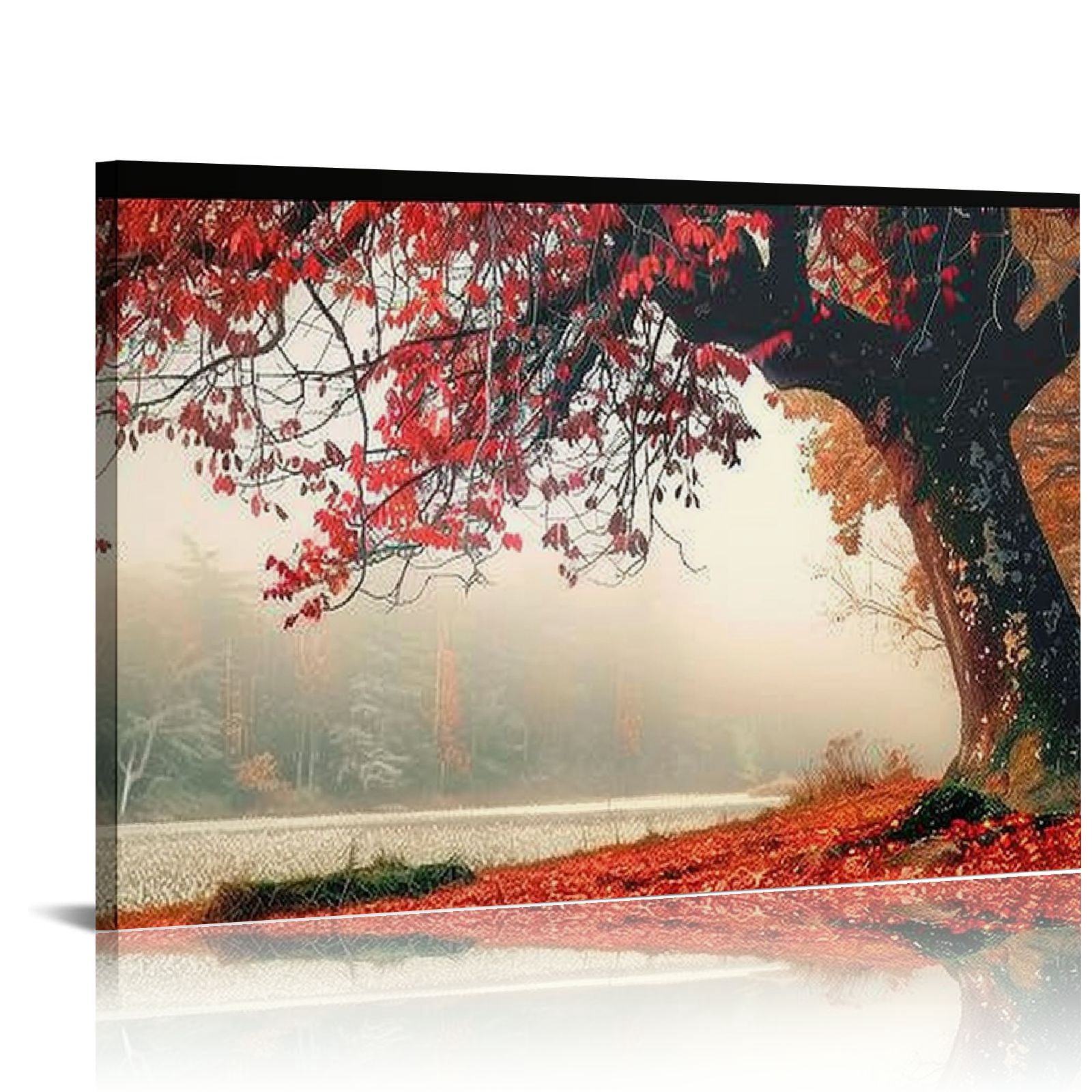 Shadudu Stunning Nature Landscape Wall Art - Canvas Artwork of Sunrise ...