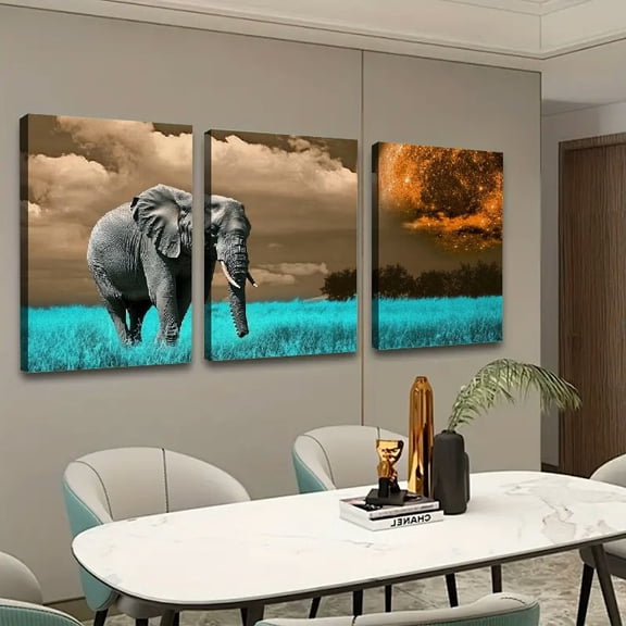 Shadudu Wall Art Set of 3 Large Size Unframed Artwork for Home and Office Decor 16x24x3pcs