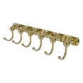 thumbnail image 1 of Shadwell Collection 6 Position Tie and Belt Rack - Unlacquered Brass, 1 of 7