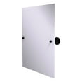 thumbnail image 1 of Shadwell Collection Frameless Rectangular Tilt Mirror with Beveled Edge in Matte Black, 1 of 2