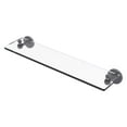 thumbnail image 1 of Shadwell Collection Glass Vanity Shelf with Beveled Edges - Matte Gray / 22 Inch, 1 of 11