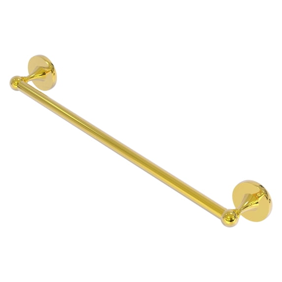 Shadwell Collection Towel Bar - Polished Brass / 24 Inch
