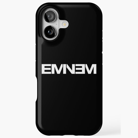 Shady Inspired Minimalist Bold Graphic Artwork iPhone Case 17 11 12 13 14 15 16 Pro Max