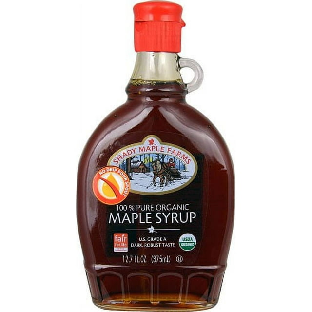 Shady Maple Farms 100 Pure Organic Maple Syrup 12.7 fl oz