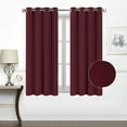thumbnail image 1 of Shady Rest Asbury 52" x 45" Grommet Magnificent Soft Panel Red Multiple Sizes, 1 of 7
