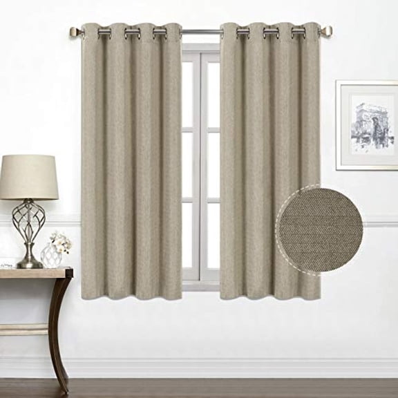 Shady Rest Asbury 52" x 45" Grommet Magnificent Soft Panel Sand Multiple Sizes