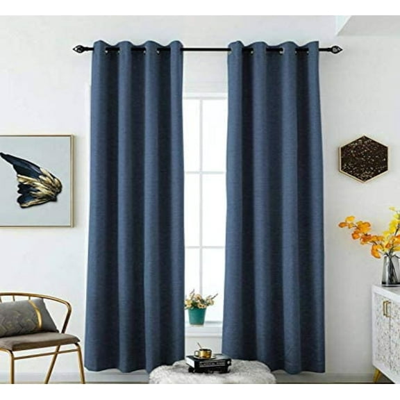 Shady Rest Belmar Grommet Panel 52" x 45" Indigo Blue Multiple Sizes