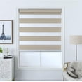 thumbnail image 1 of Polyester Premium Blackout Zebra Shade Soft Gold 30"X60" Multiple Sizes, 1 of 8