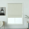 thumbnail image 1 of Shady Rest Polyester Seneca Roman Shade 29x64" French Vanilla Multiple Sizes, 1 of 5