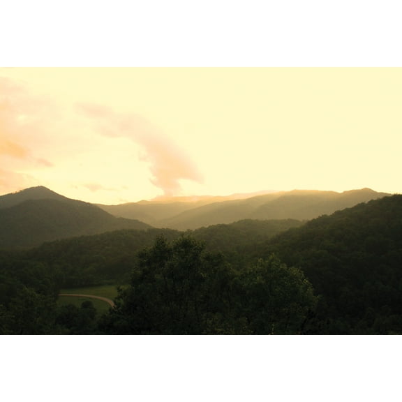 Shaffer Hills Glossy Poster